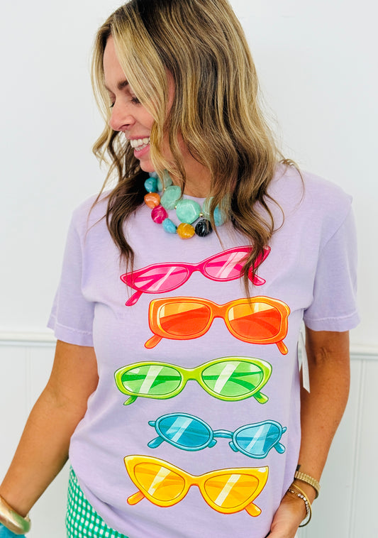 Shades of Summer Graphic Tee (Reg. and Plus)