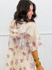 Pink Multi Sheer Floral Hooded Coverup (Reg.)