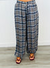 Flowy Plaid Elastic Cuffs Pants (Reg.) - 3 Colors