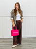 Chocolate French Terry Pants (Reg & Plus)