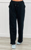 Black Twinkling Rhinestones Tee Top & Pants Set (Reg.)