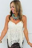 Ecru Lace Cami Top (Reg.)