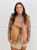 Faux Suede Fur Vest (Reg.)-2 Colors