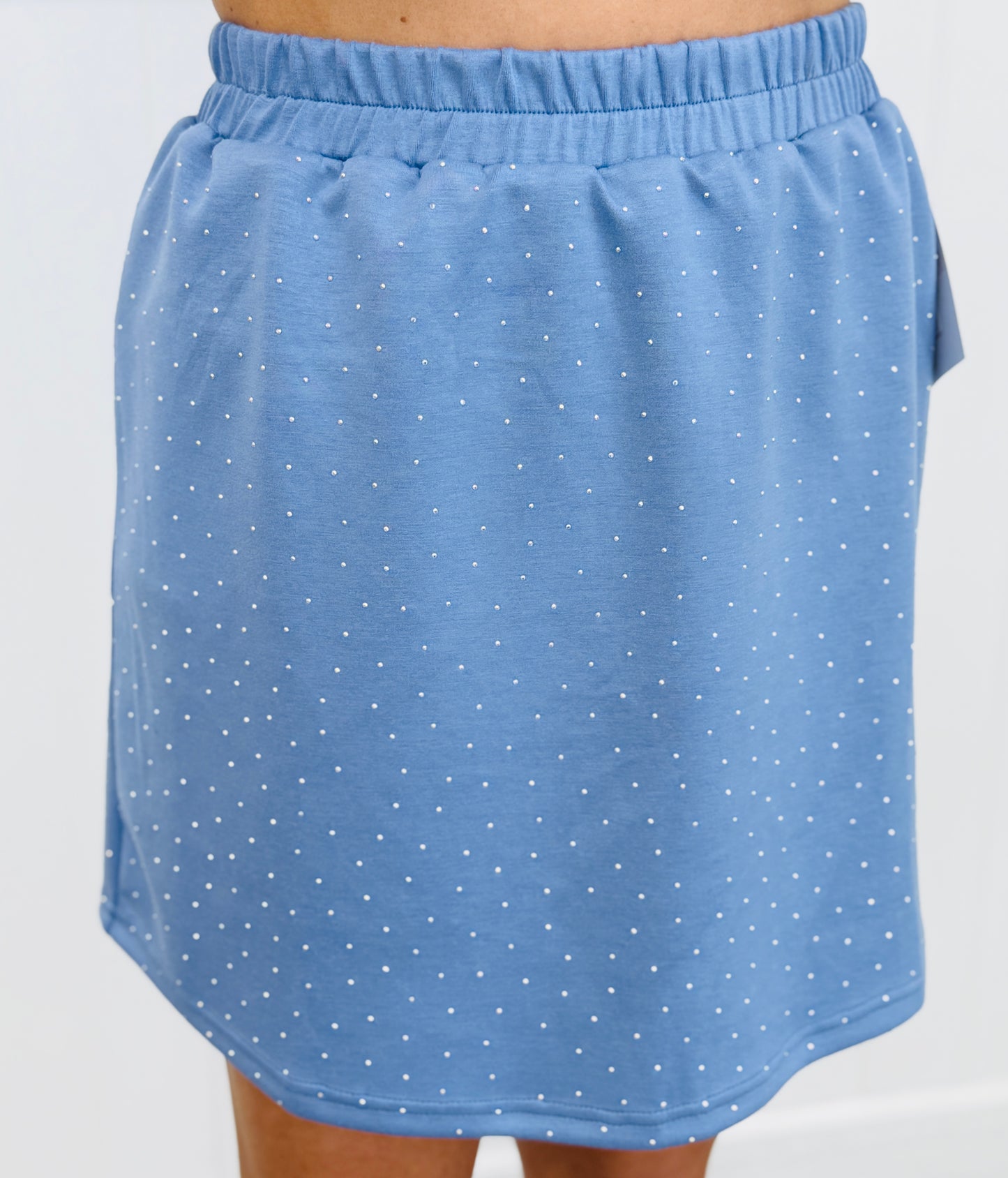 Rhinestone Mini Skort (Reg. and Plus) - 4 Colors
