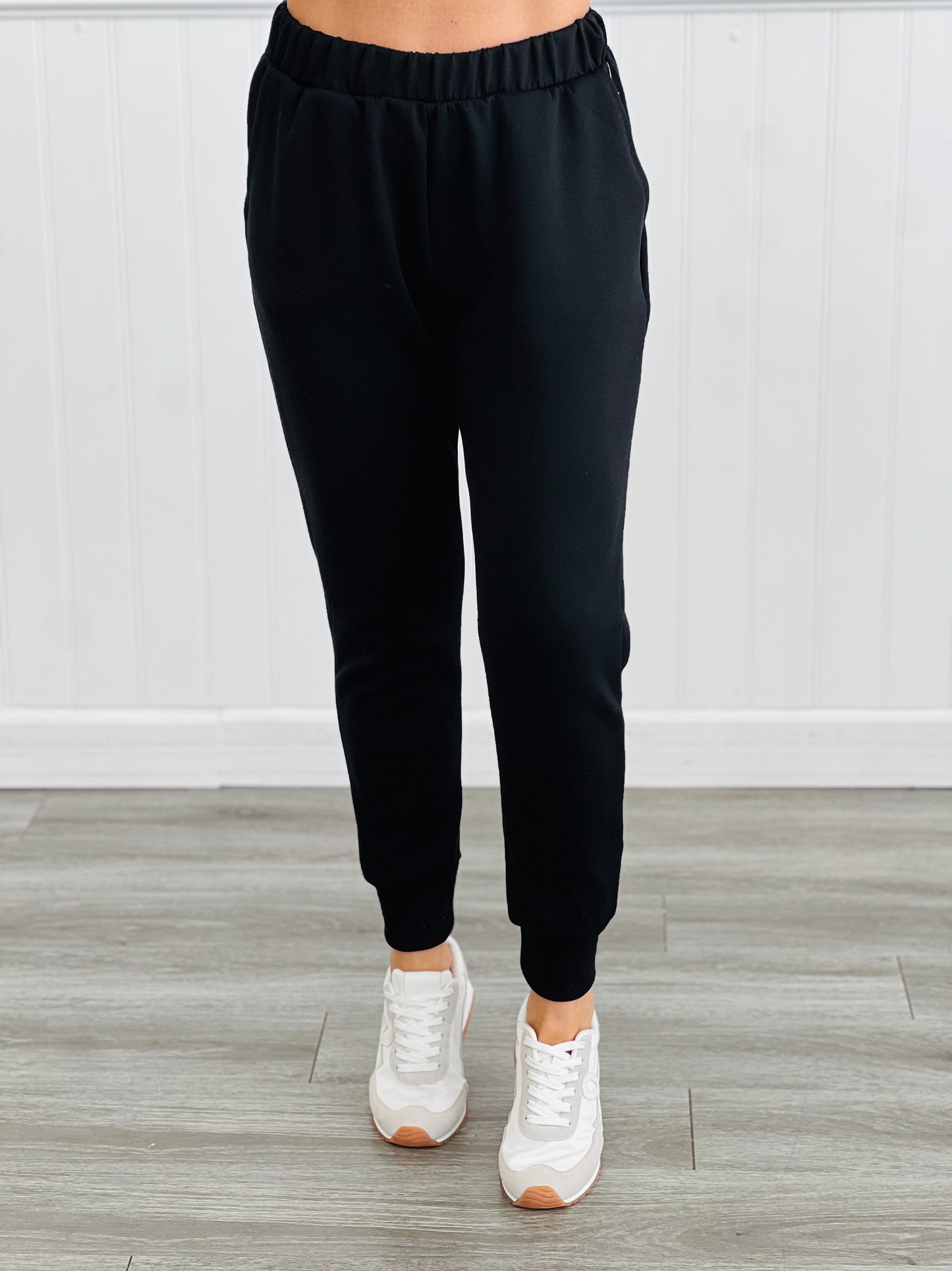 Black Pocket Joggers (Reg. and Plus)