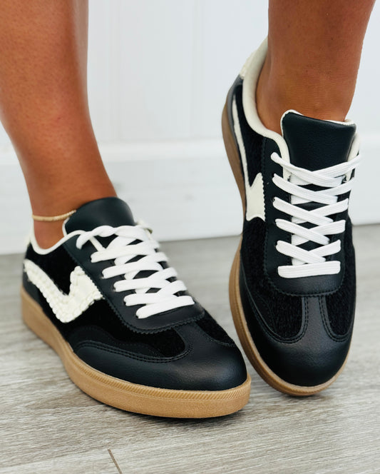 Black Worth Waiting For Sneakers