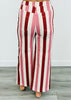 Multi Striped Wide Leg Pants (Reg.) - 3 Colors