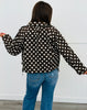 Brown Cream Polka Dot Jacket (Reg.)