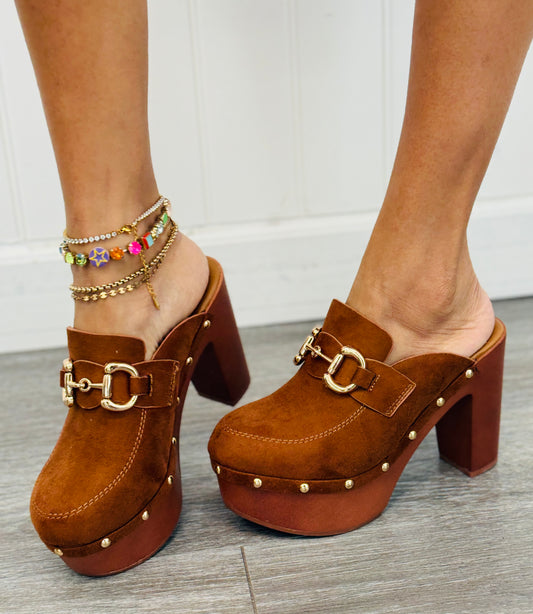Camel Uptown Social Heels