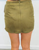 Ruched Side Wrap Mini Skort (Reg.) - 5 Colors