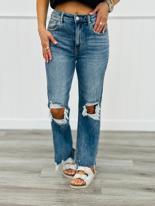 Risen Medium Ready For Anything Crop Jeans  (Reg & Plus)