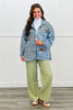 POL Denim Embroidered Hearts & Roses Jacket (Reg.)