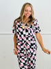PREORDER - Daisy Check Button Down PJ Pant Set (Reg. & Plus)