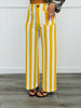 Bold Stripe Ankle Pants (Reg.)-4 Colors