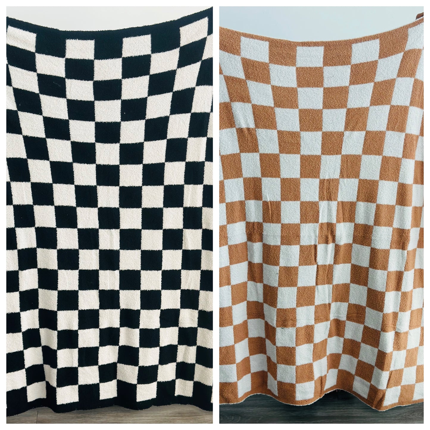 Checkered Blankets - 2 Colors