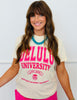 Delulu University Graphic Tee (Reg. and Plus)