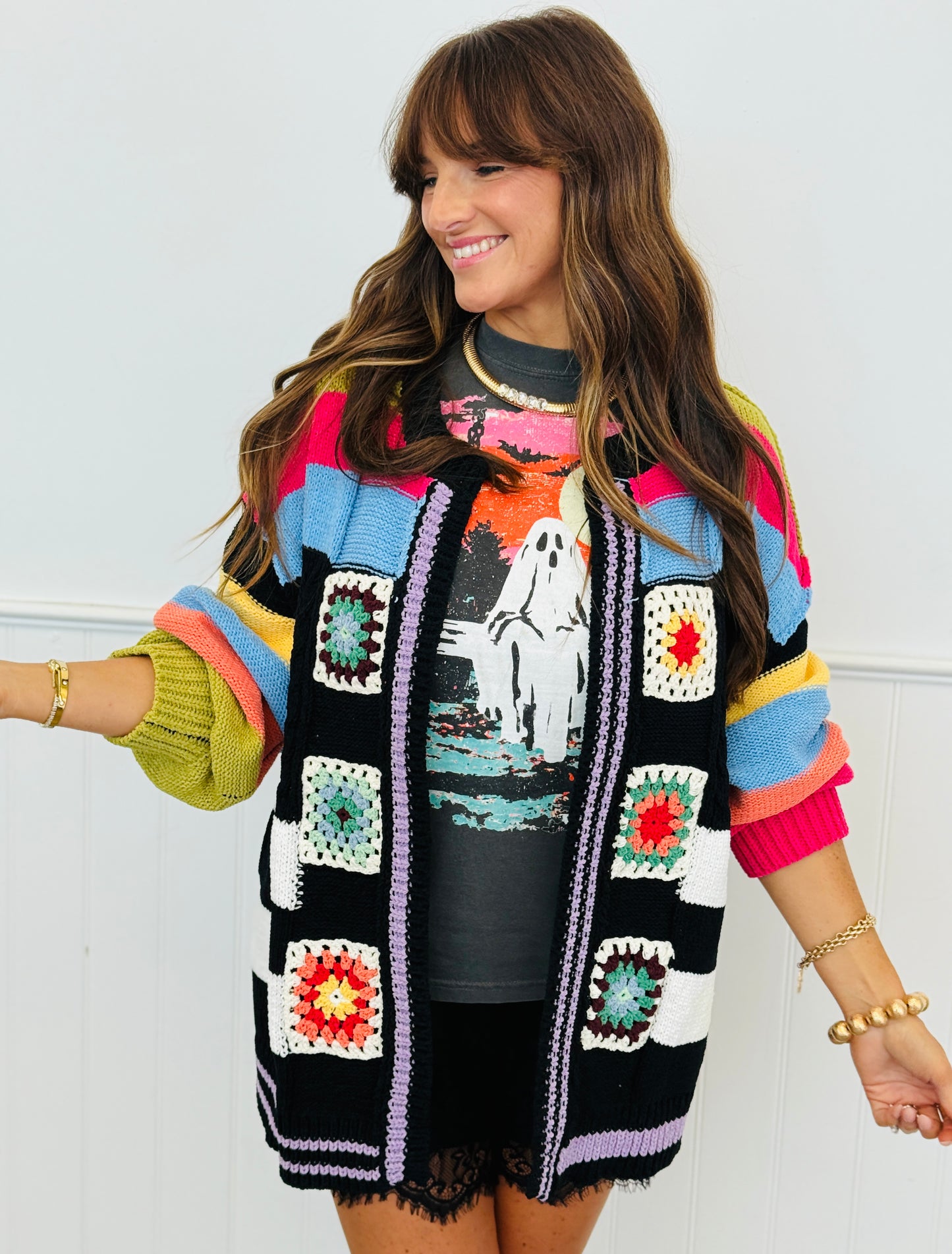 Swinging' Into Spooky Graphic Tee (Reg. and Plus)