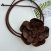 Bohemian Leather Flower Belt (2 Colors)