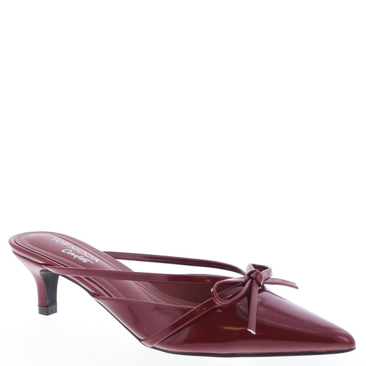 Wine Darling Step Kitten Heels