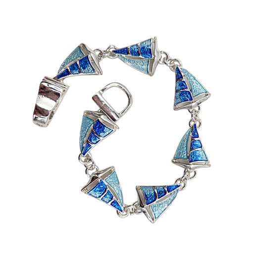 Sail Away Silver Bracelet