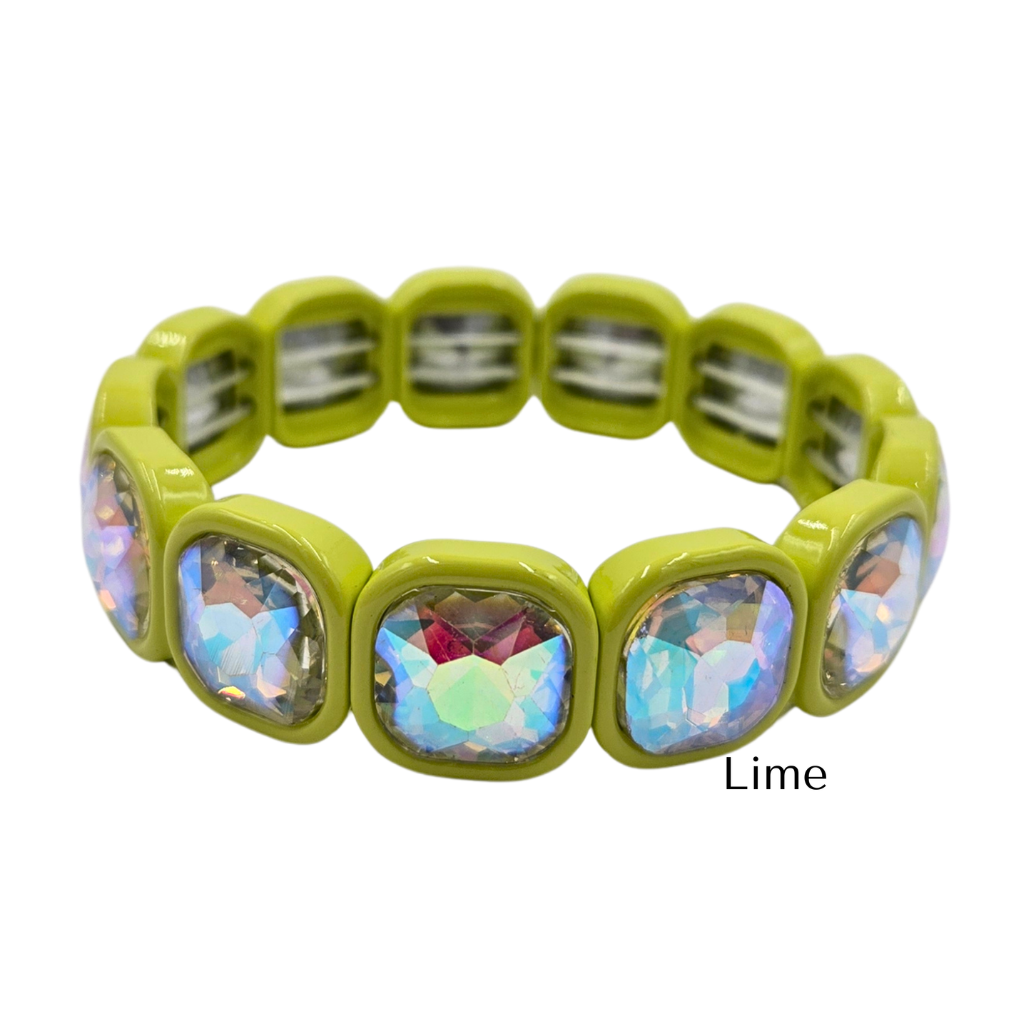 Ice Crystal Stretch Bracelet (11 colors)