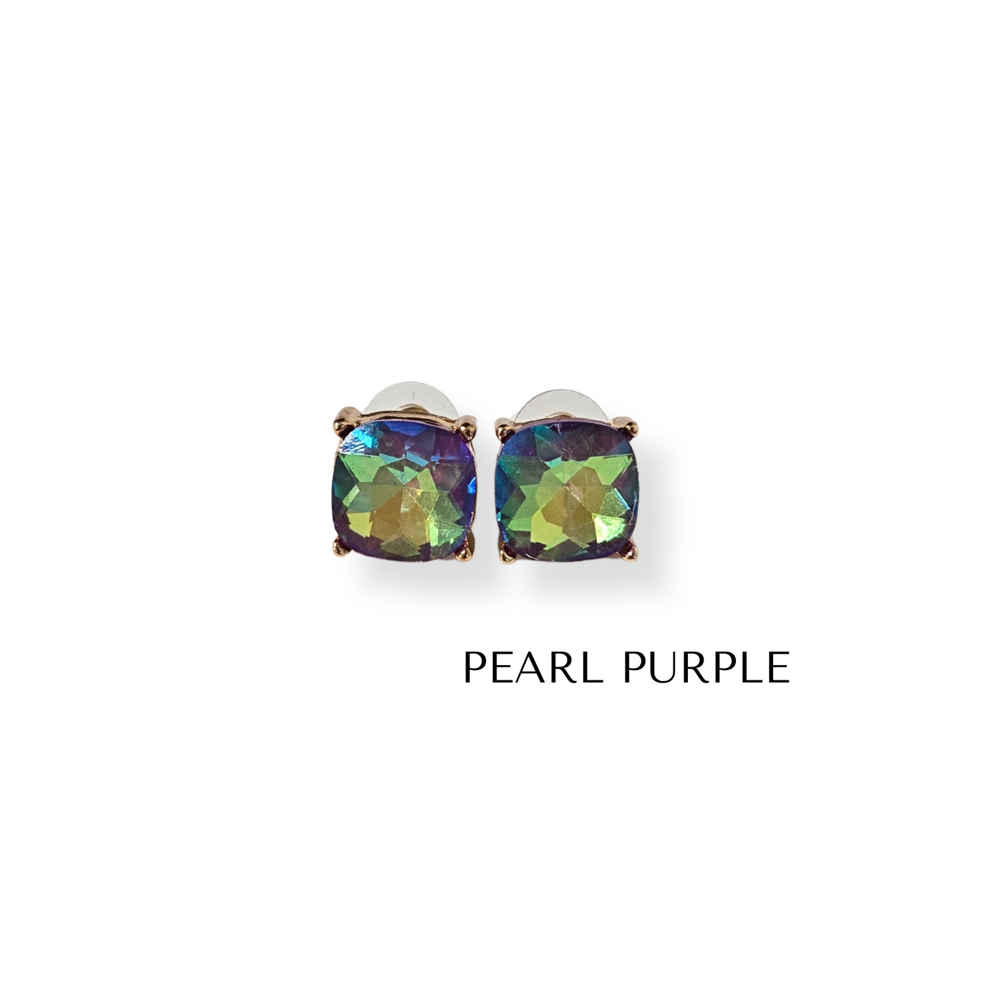 Rhinestone Statement Studs - Ocean (3 colors)