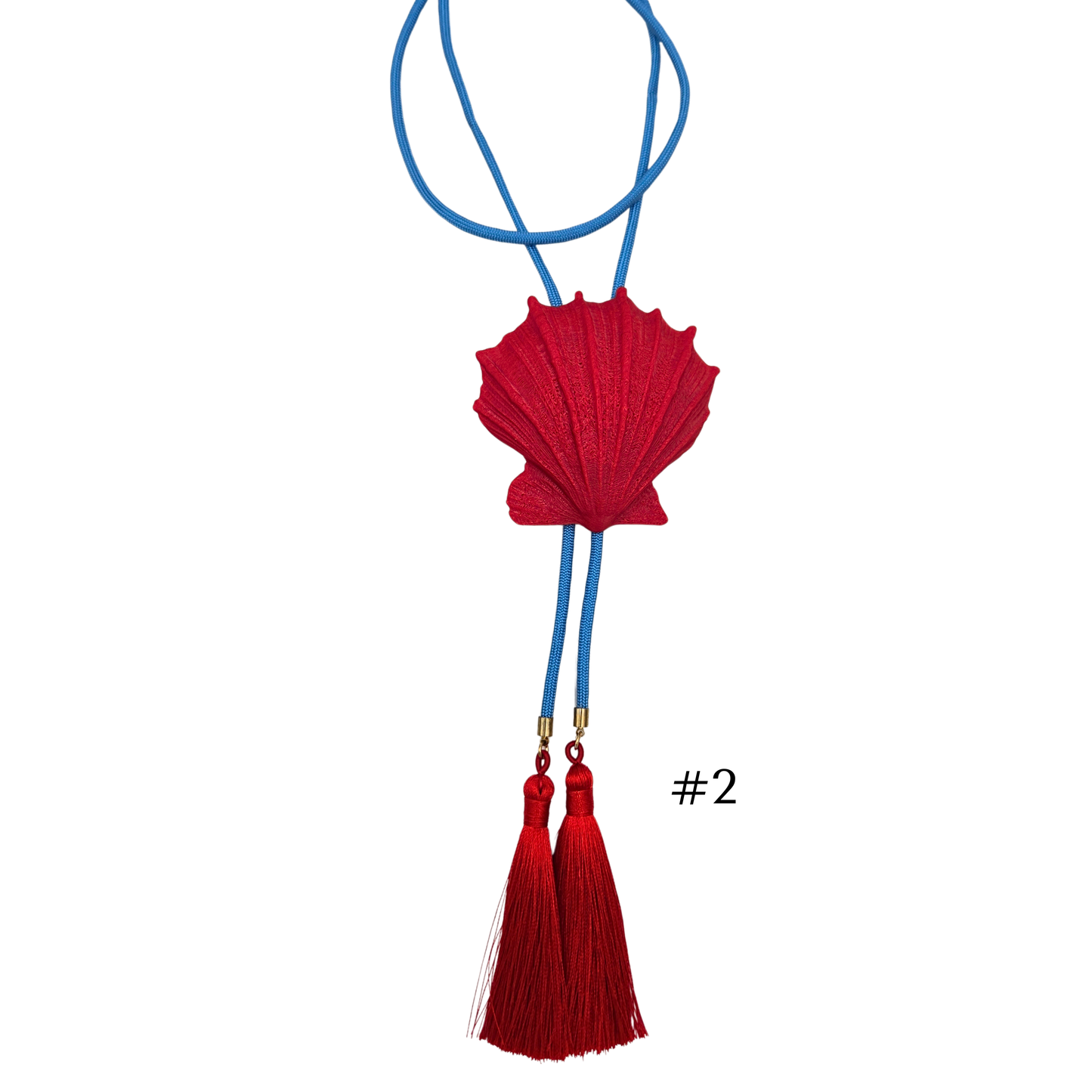 Rahya - Shell Bolo in Red (4 styles)