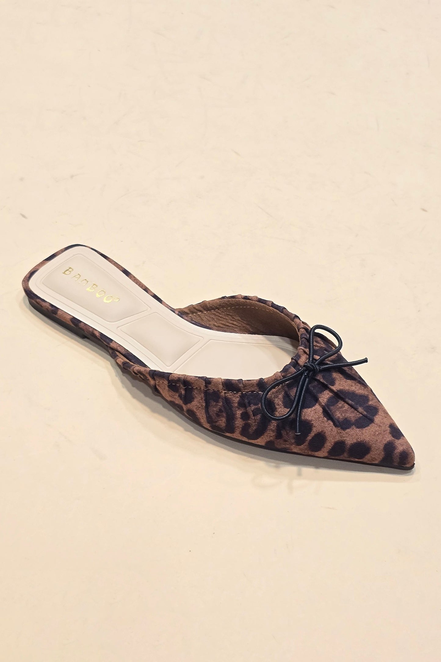 Leopard Parisian Charm Mules