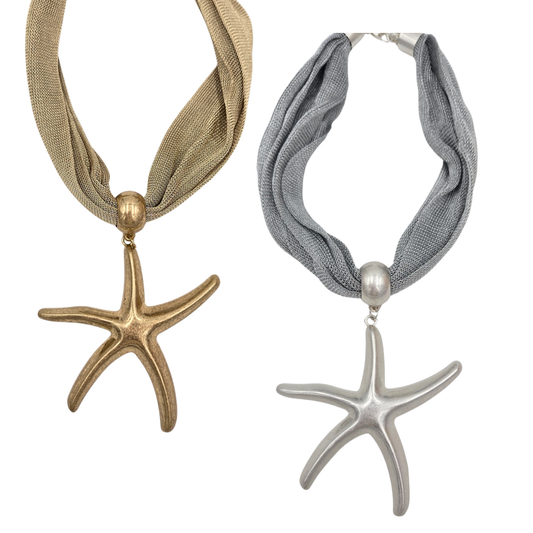 The Seaside Glamour Necklace (2 colors)