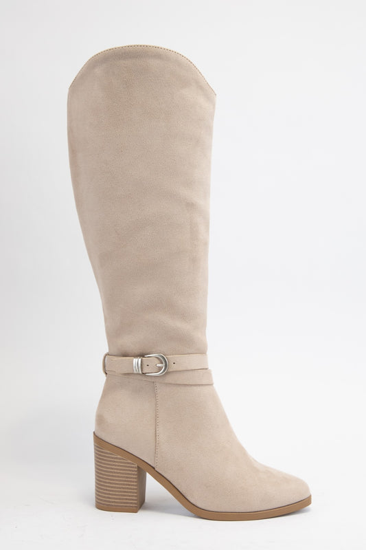Clay Embrace Elegance Riding Boots