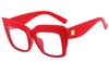 Large Frame Anti-Blue Light Glasses - 4 Colors