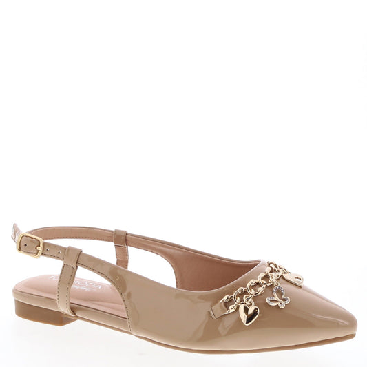 Camel Charmed Life Slingback Flats