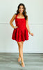 Red Skater Dress (Reg)