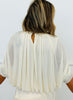 Beige Semi Sheer Overlay Top & Maxi Skirt Set (Reg.)