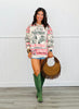 Pink Horse Print Sweatshirt (Reg.)
