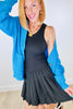 Recycled Poly Pleated Skortsie (Reg.)-2 Colors