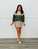 Olive Sylvie Snake Skort (Reg. and Plus)