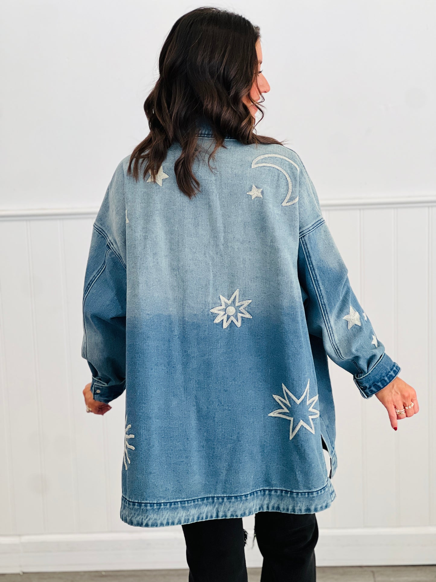 Medium Wash Denim Celestial Jacket (Reg.)
