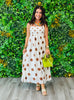 Brown Big Dot Dreams Midi Sundress (Reg.)