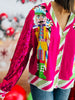 Queen Of Sparkles Pink Peppermint Nutcracker Cardigan (Reg. and Plus)