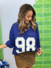 Number 98 Mesh Jersey Top (Reg.)-4 Colors