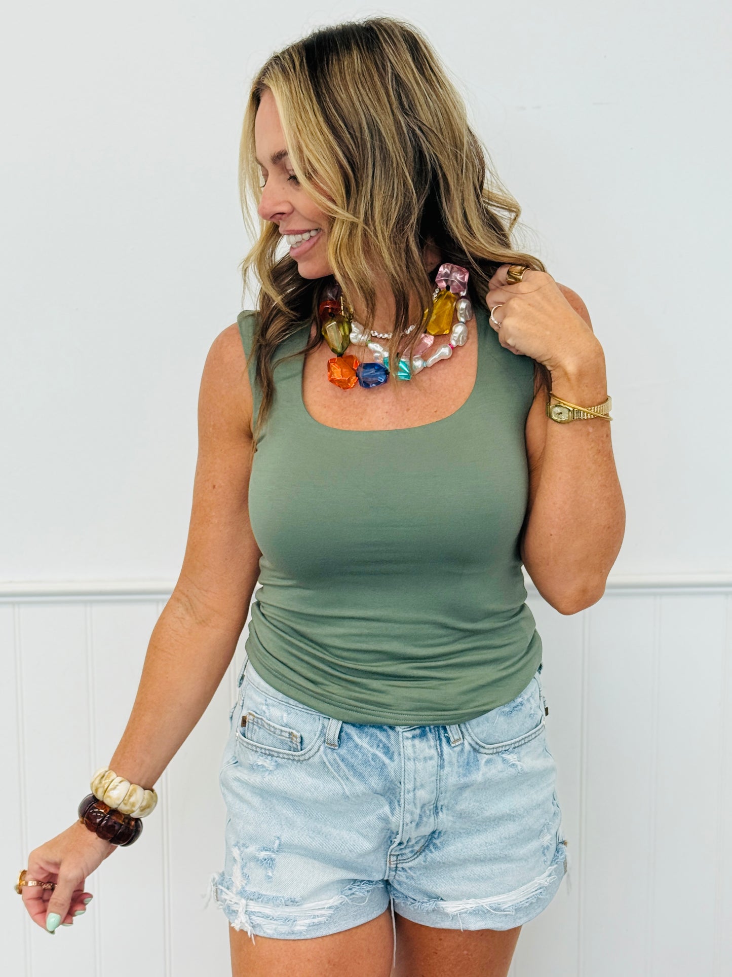 Modern Edge Tank Top (Reg.)-6 Colors