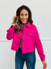 Faux Suede Jacket (Reg.)-4 Colors