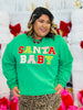 Santa Baby Chenille Sweatshirt (Reg. and Plus)