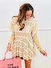 Floral Lace Layered Top (Reg.)-2 Colors