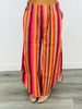 Mustard Multi Stripe Tulip Washed Denim (Reg)