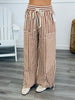 Mixed Stripe Parachute Pants (Reg.)-2 Colors