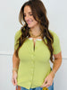 Crochet Lace Trim Button Up Knit Top (Reg & Plus) - 2 Colors