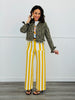 Bold Stripe Ankle Pants (Reg.)-4 Colors