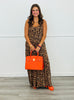 Animal Print Strappy Jumpsuit (Reg & Plus)